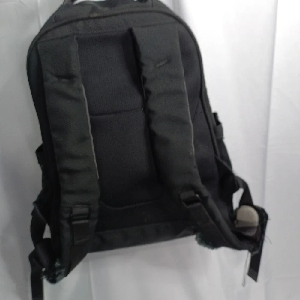 Tumi Alpha Black Ballistic Nylon Commuter Laptop Backpack **READ** s9